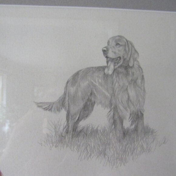 NIGEL HEMMING SIGNED PRINT/IRISH SETTERS 23 X 19 INCHES - Picture 4 of 11